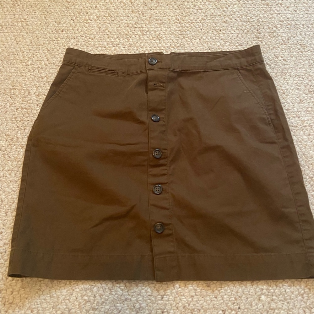 Brown Skirt Khakis by Gap